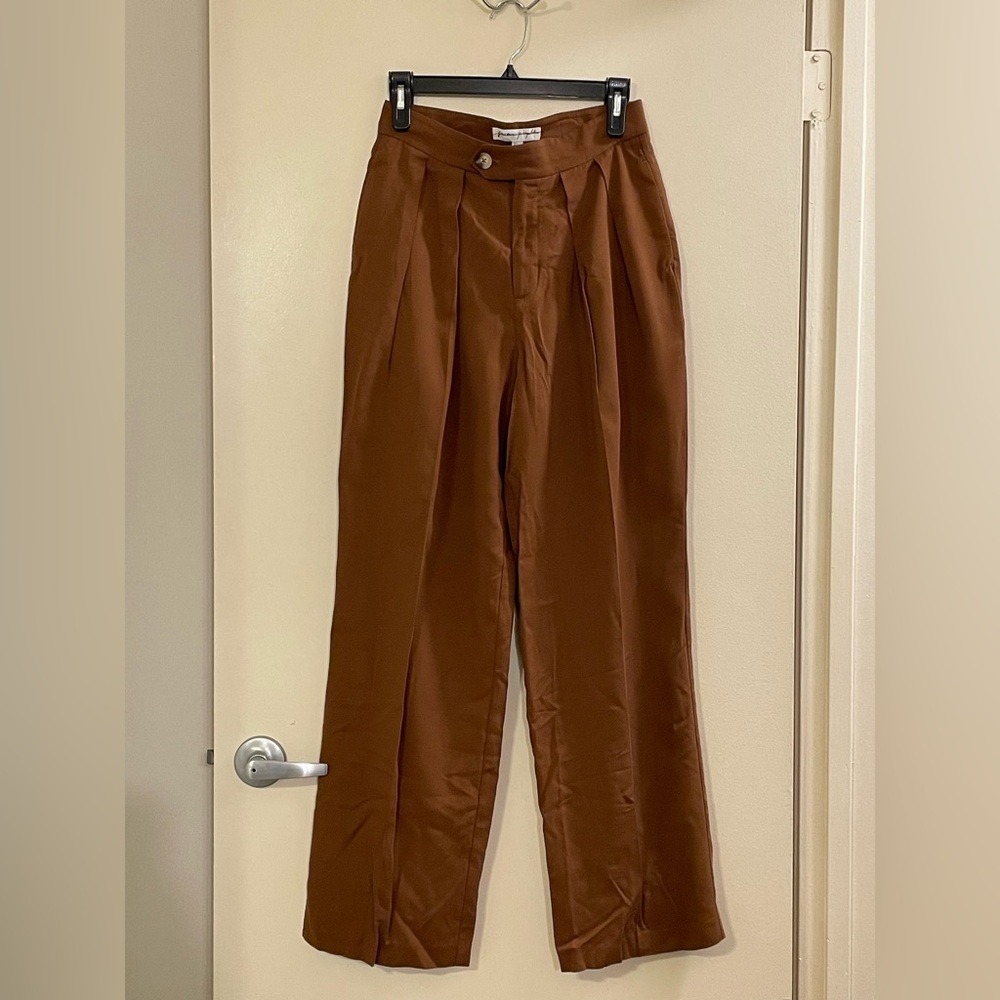 FREE PEOPLE Gabbie Vest Suit Set in Brown - Picture 9 of 13
